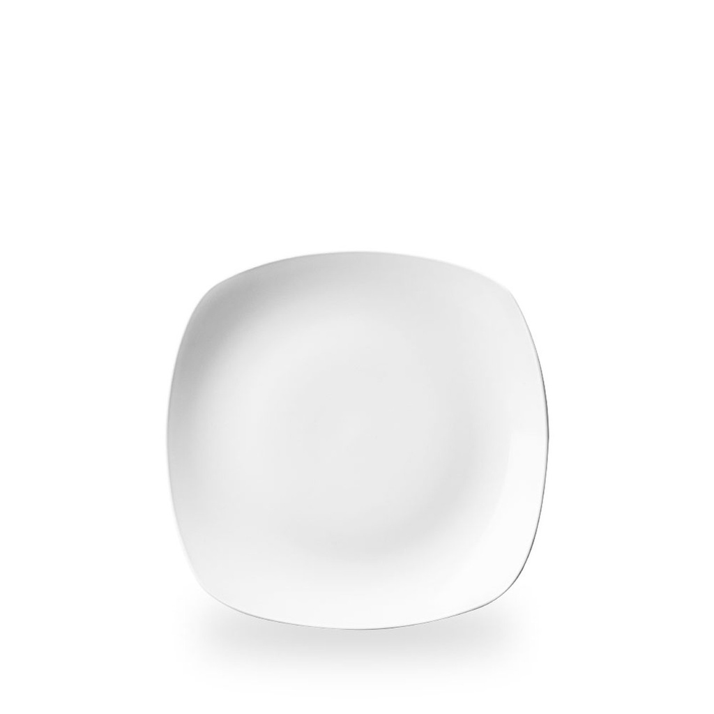 Bord plat 21.5cm x 21.5cm X squared white Churchill