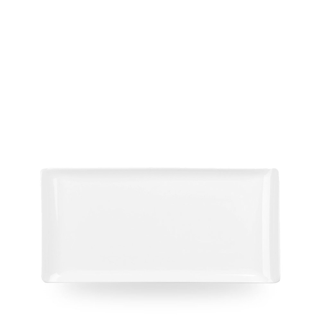 Schaal rechthoek 30.0cm x 14.5cm Alchemy Buffet Trays balance white Churchill