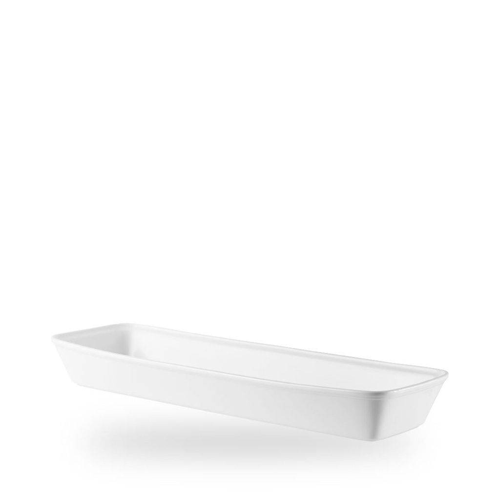 Schaal rechthoek 53.0cm x 16.0cm h 6.2cm Cookware white cookware Churchill