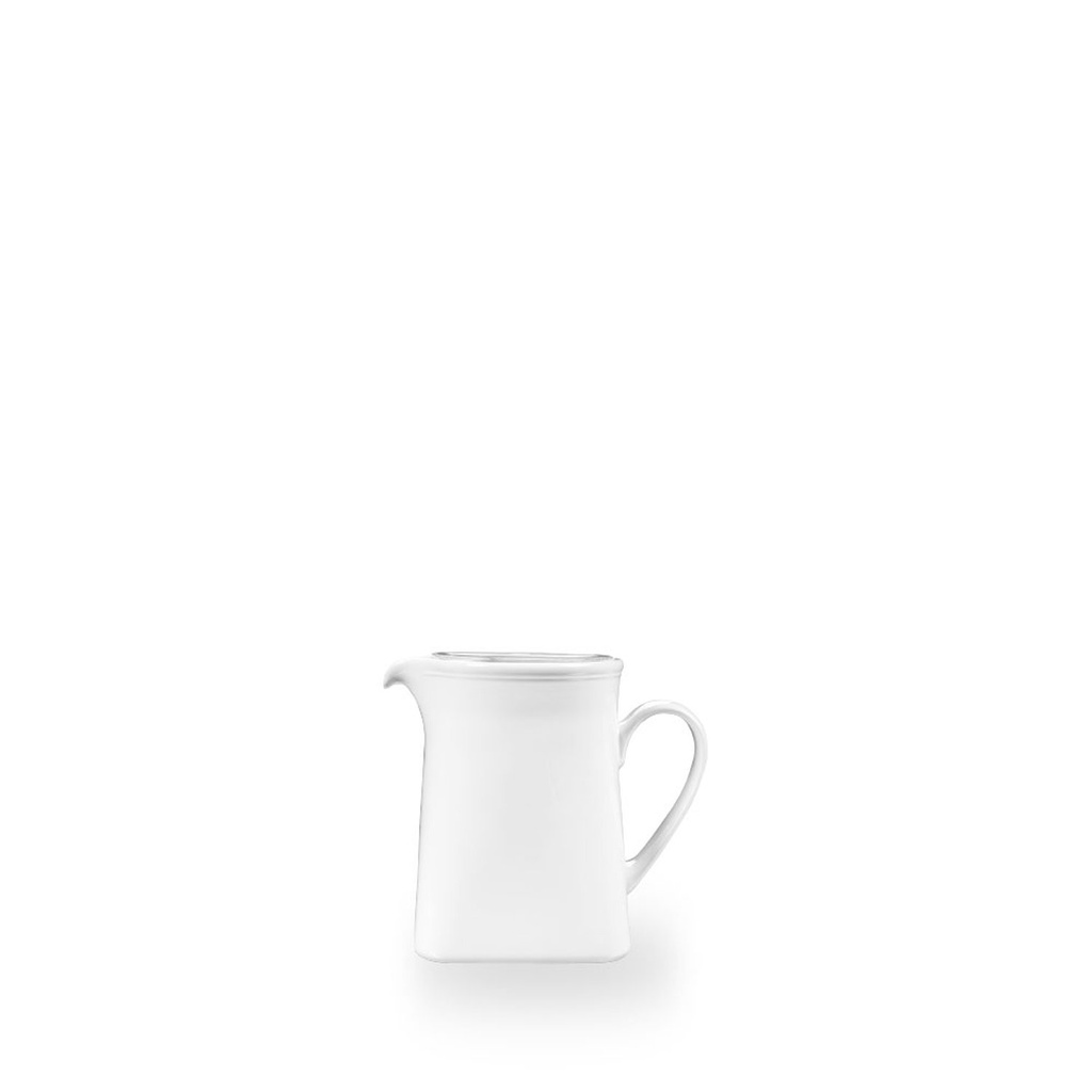 Melk/sauskan 18.0cm x 12.0cm Counter serve white cookware Churchill