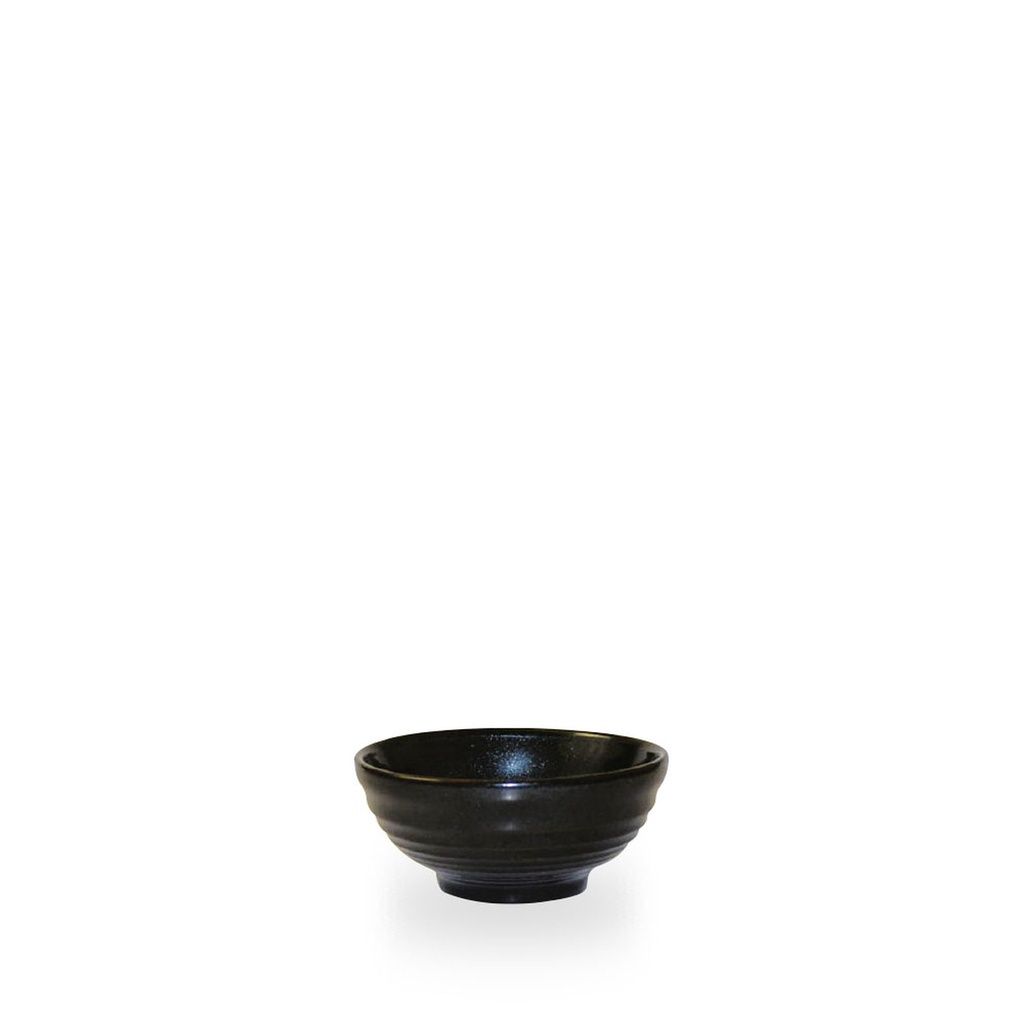 Kom 12.0cm h 5.7cm 28.0cl Bit on the side onyx black Churchill