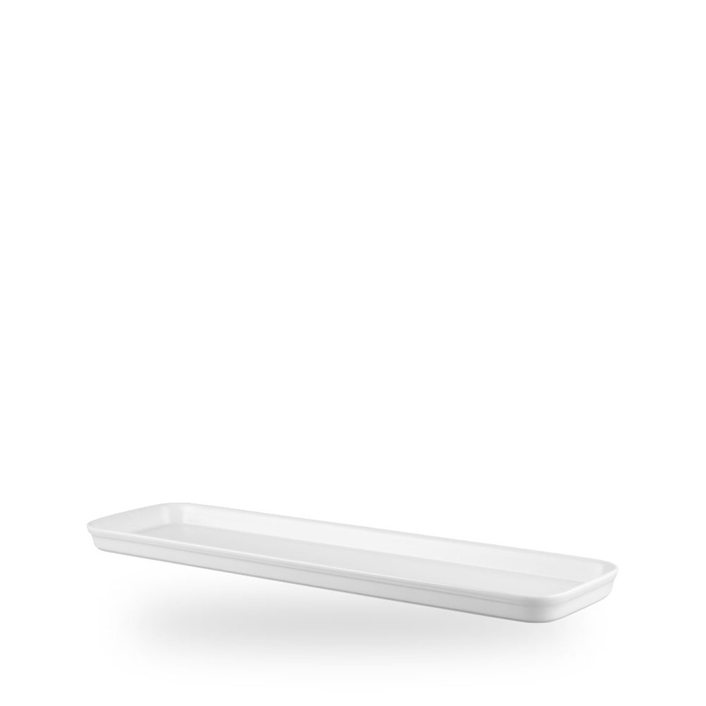 Schaal rechthoek 53.0cm x 15.0cm h 2.5cm Counter Serve White Cookware Churchill