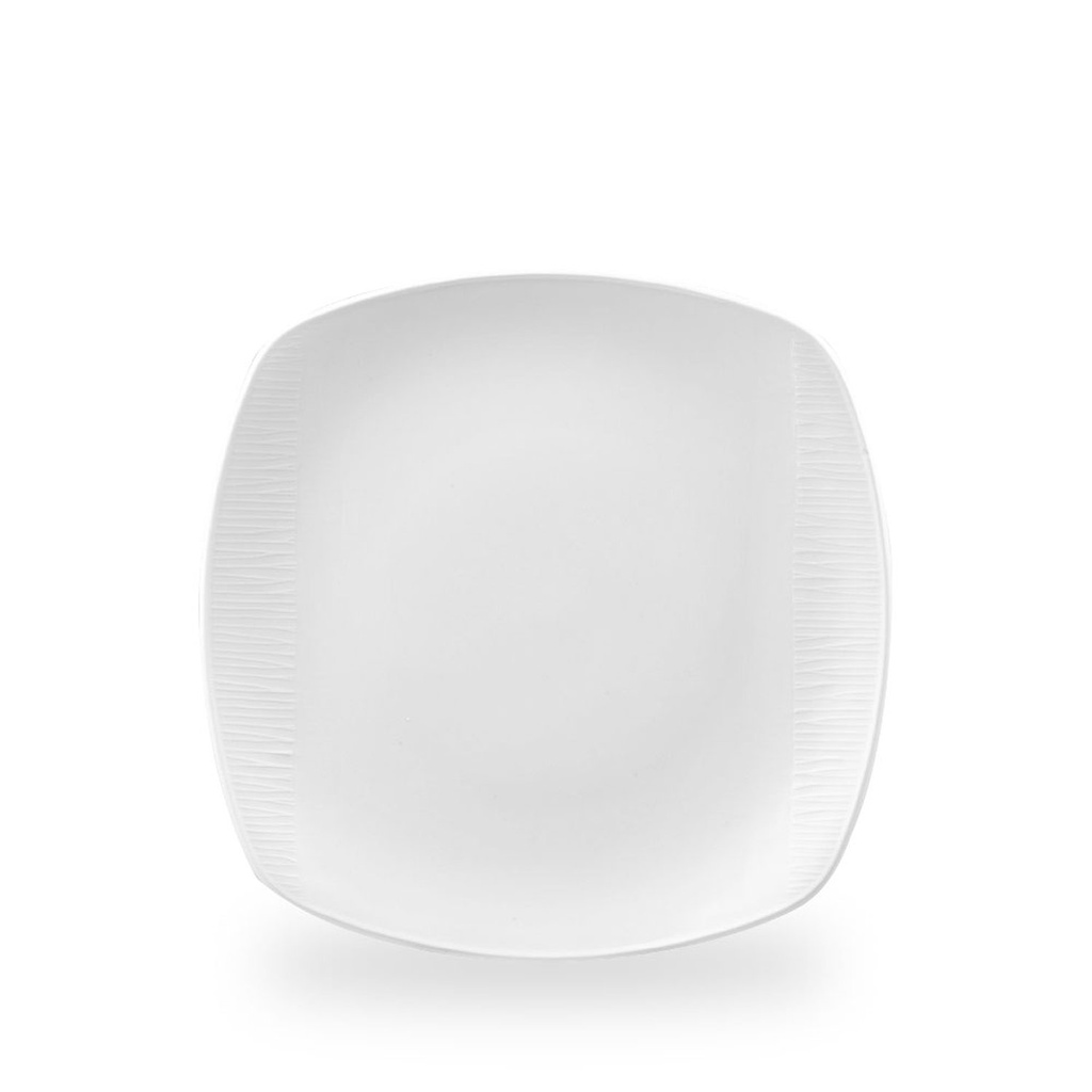 Bord plat 25.2cm x 25.2cm Bamboo Ceramic Churchill