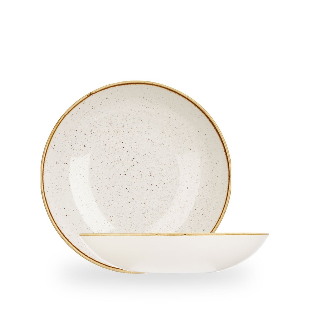 Kom 24.8cm 113.6cl Stonecast Barley White Churchill