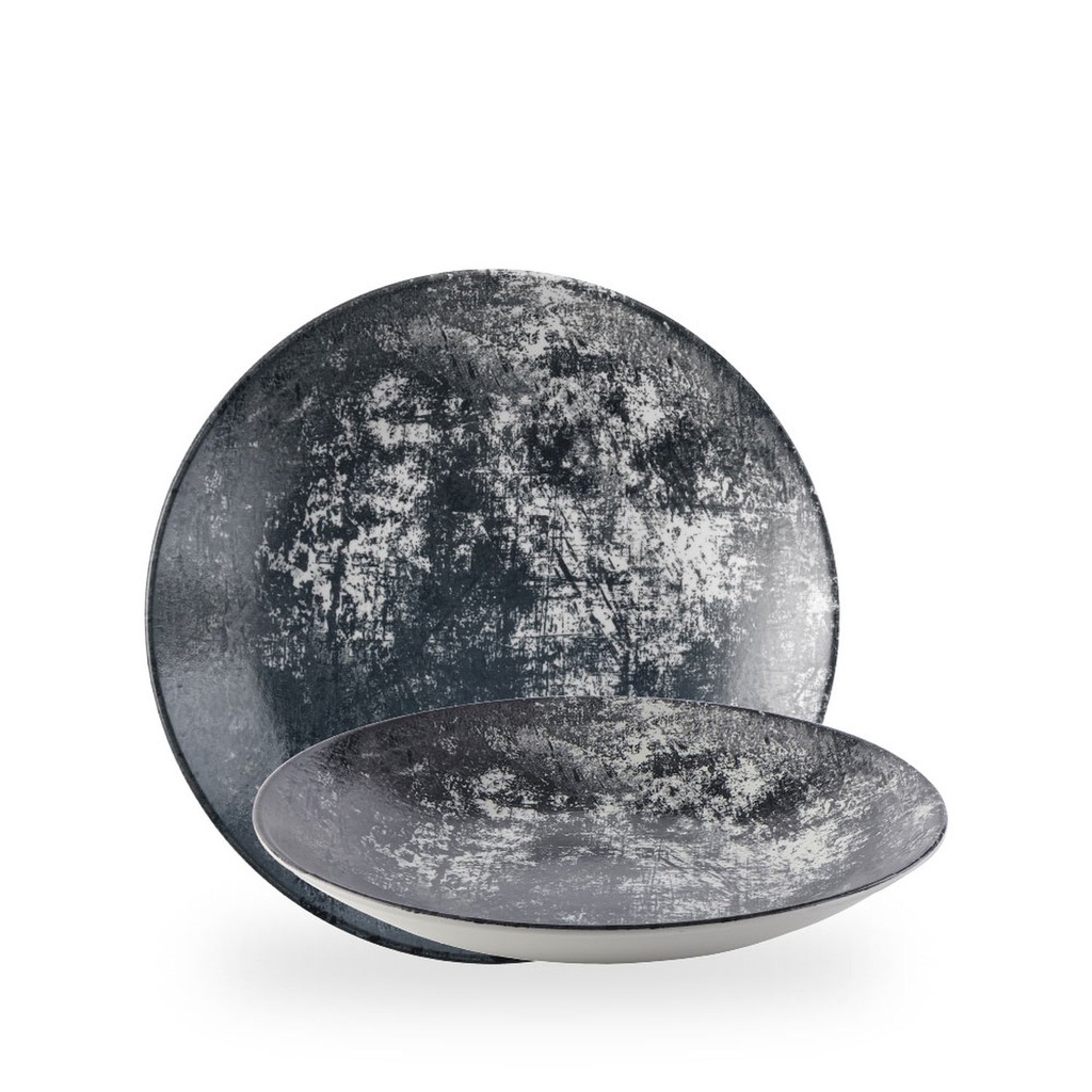 Bord plat 24.5cm Stonecast barley white Churchill