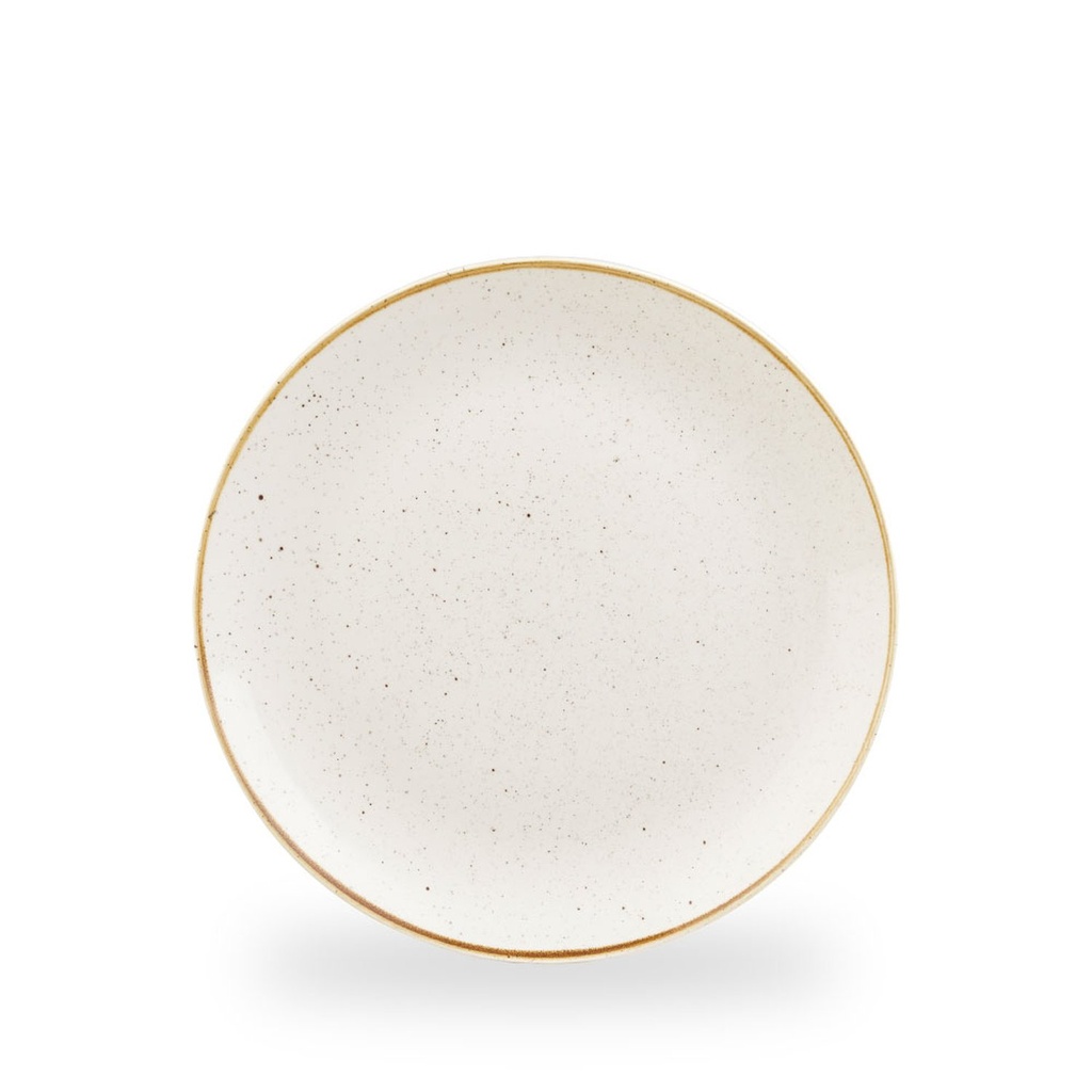Bord coupe 26.0cm Stonecast barley white Churchill