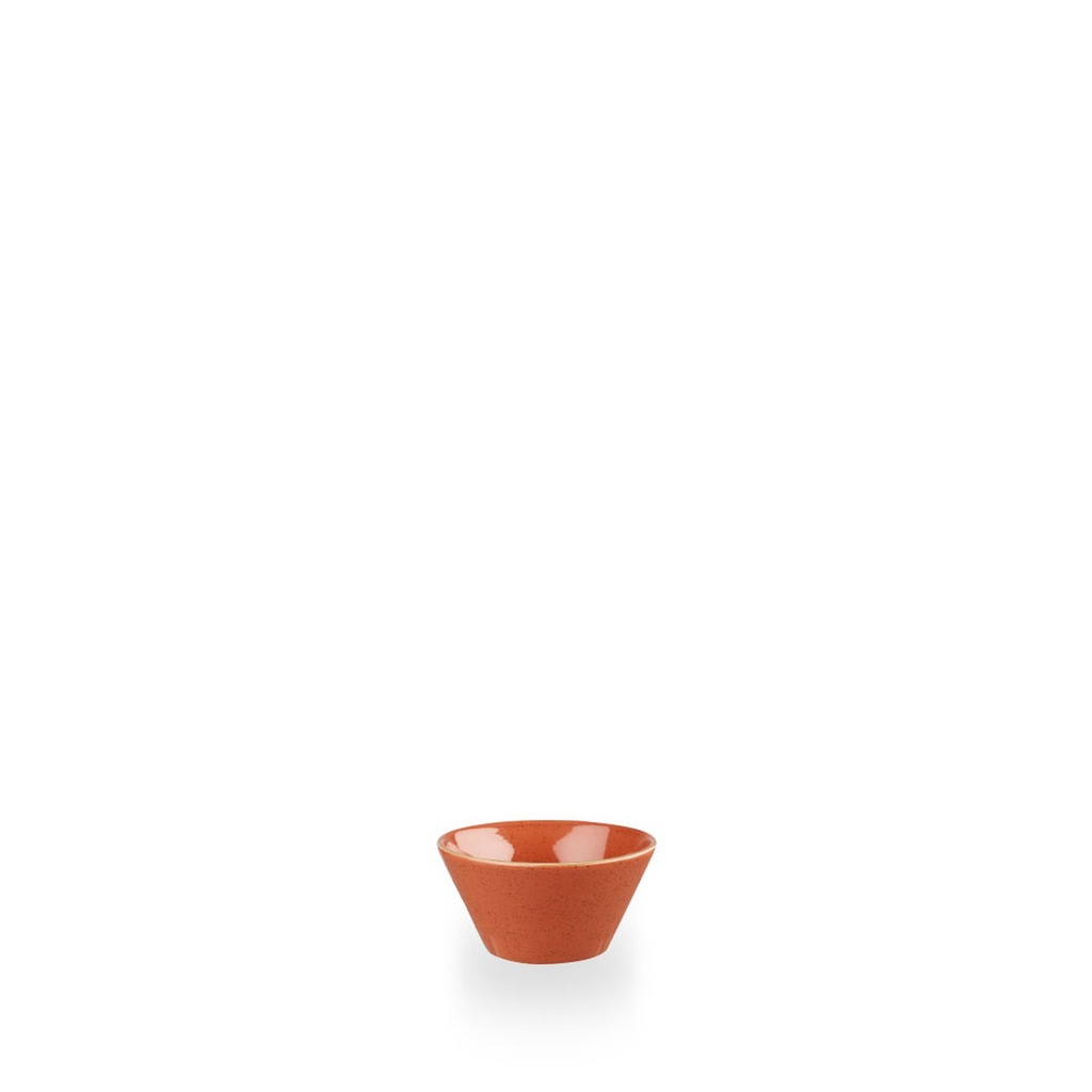 Dipper/tipje 8.0cm h 4.0cm 9.0cl Stonecast Spiced Orange Churchill