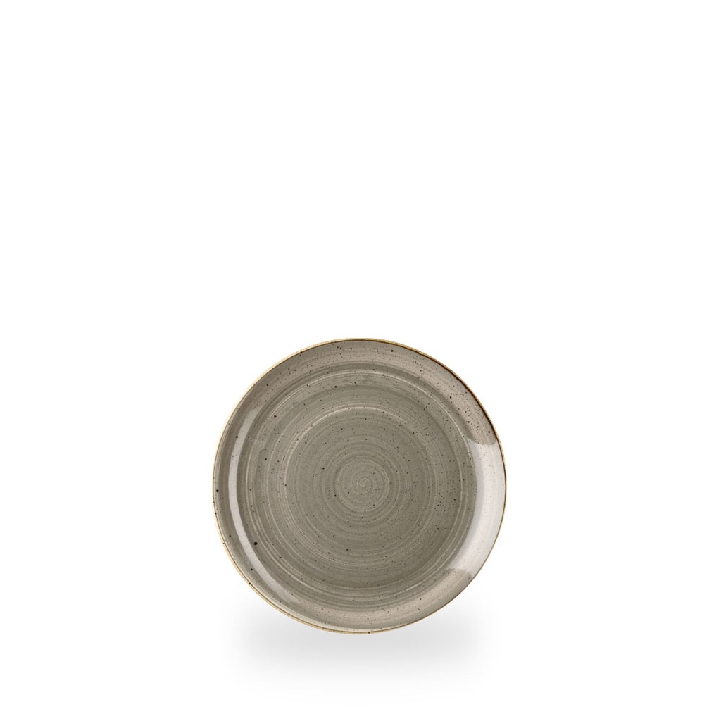 Bord coupe 16.5cm Stonecast Grey Churchill