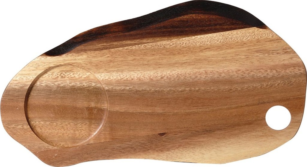 Schaal 32.0cm x 17.0cm Natural acacia Wood Churchill