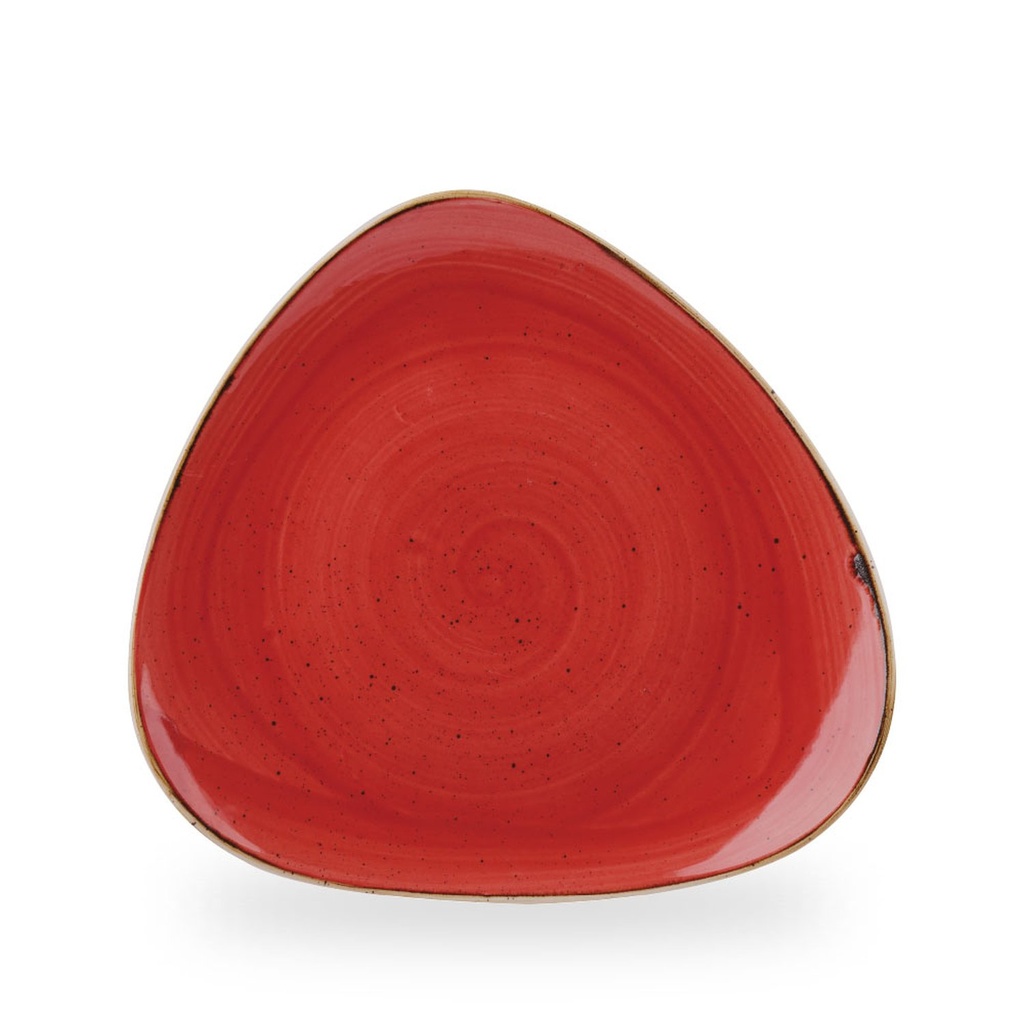 Bord plat 31.1cm  Stonecast berry red Churchill