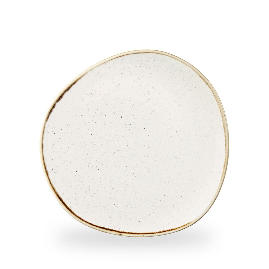 Bord plat 28.6cm Stonecast Barley White Churchill