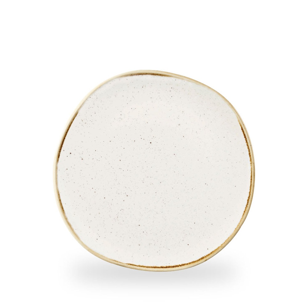 Bord plat 26.4cm Stonecast Barley White Churchill