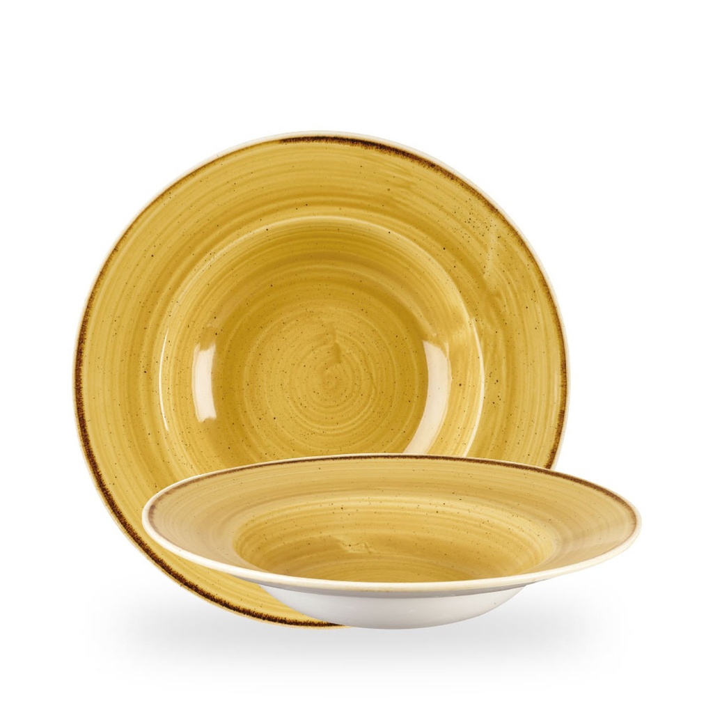 Kom 28.0cm 46.8cl Stonecast Mustard Churchill
