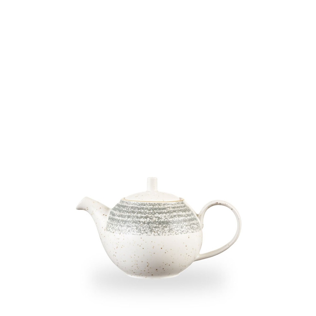 Theepot h 10.5cm 42.6cl Studio Prints Homespun Stone Grey Churchill