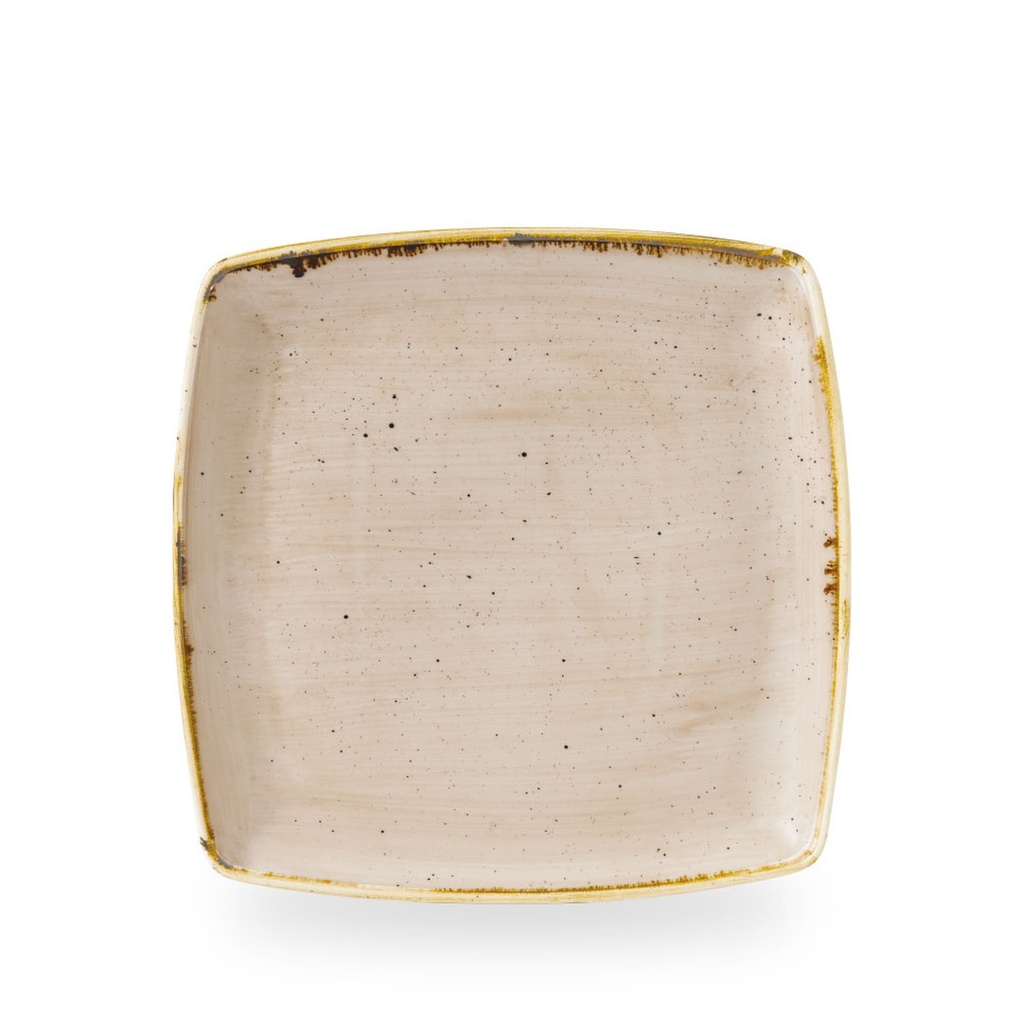 Bord diep 26.8cm x 26.8cm Stonecast Nutmeg Cream Churchill