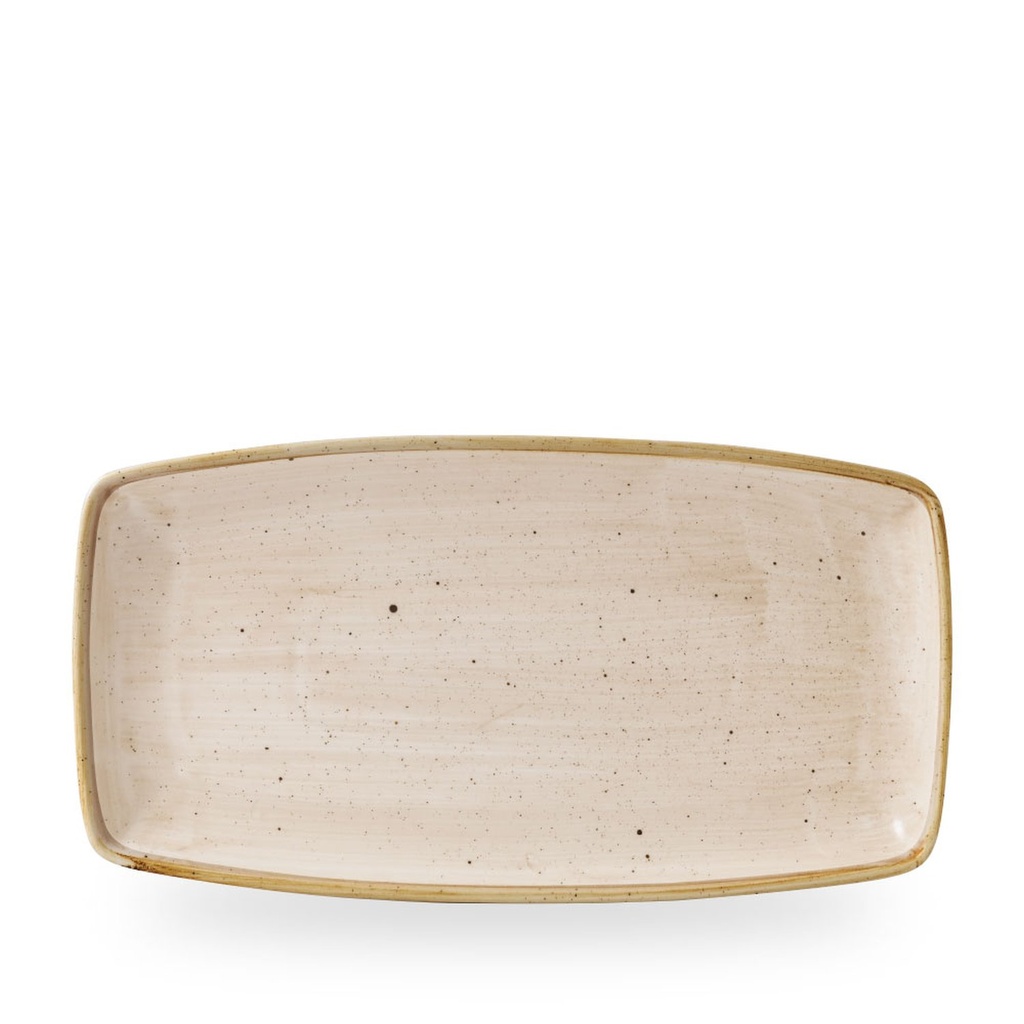 Schaal rechthoek 34.5cm x 18.5cm Stonecast nutmeg cream Churchill