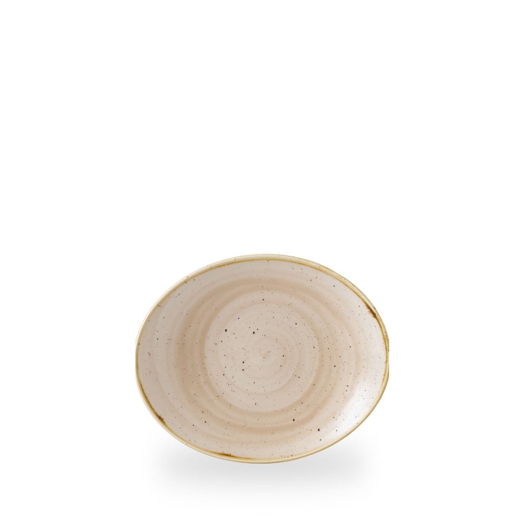 Bord coupe 19.2cm x 16.0cm Stonecast nutmeg cream Churchill