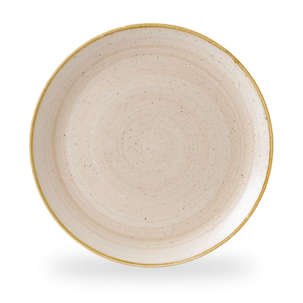 Bord coupe 32.4cm Stonecast Nutmeg Cream Churchill