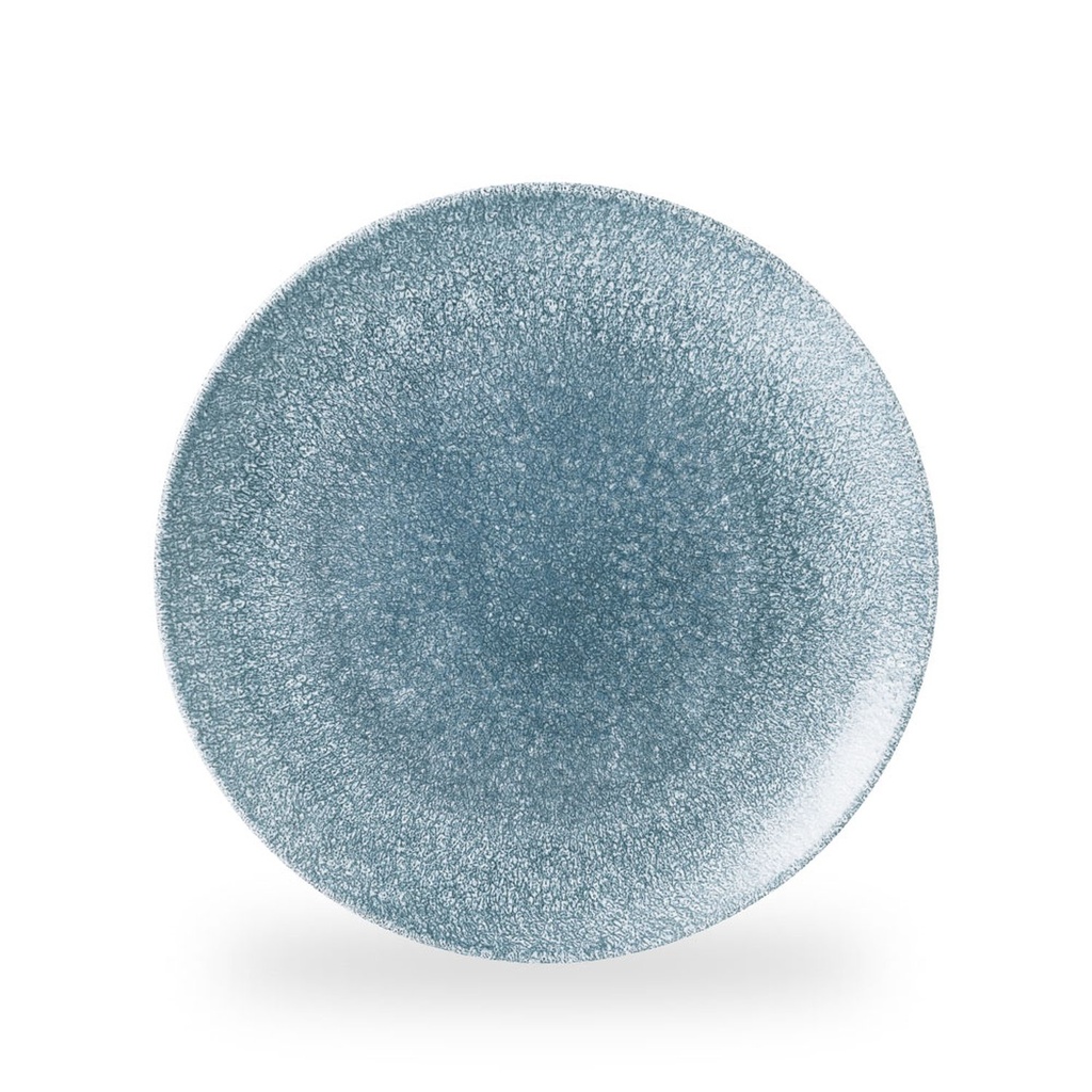 Bord coupe 28.8cm Studio Prints Raku Topaz Blue Churchill