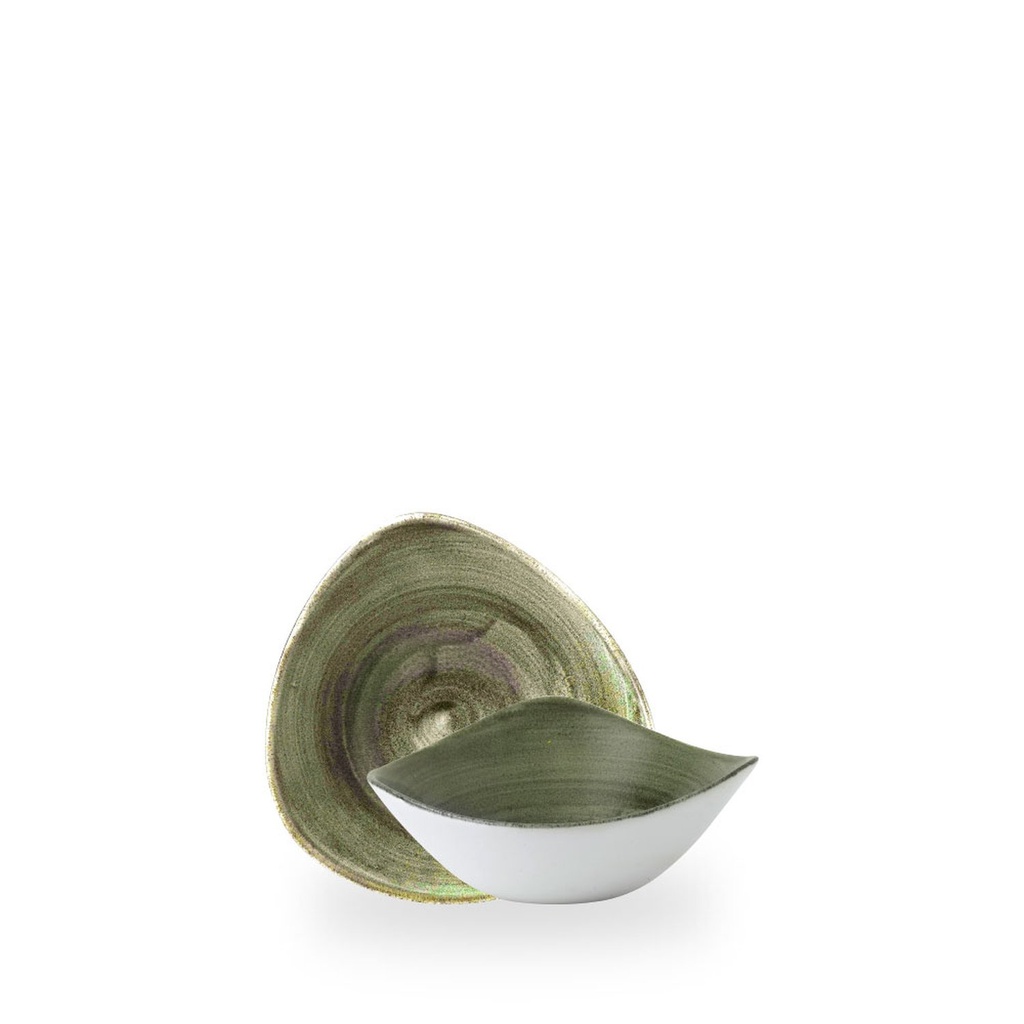 Kom 15.3cm 26.0cl Stonecast patina burnished green Churchill