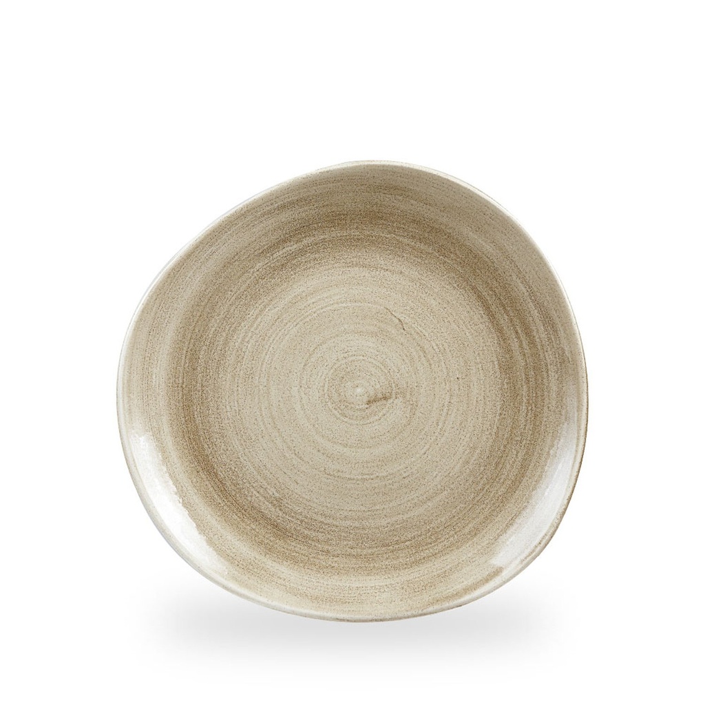 Bord plat 26.4cm Stonecast patina antique taupe Churchill