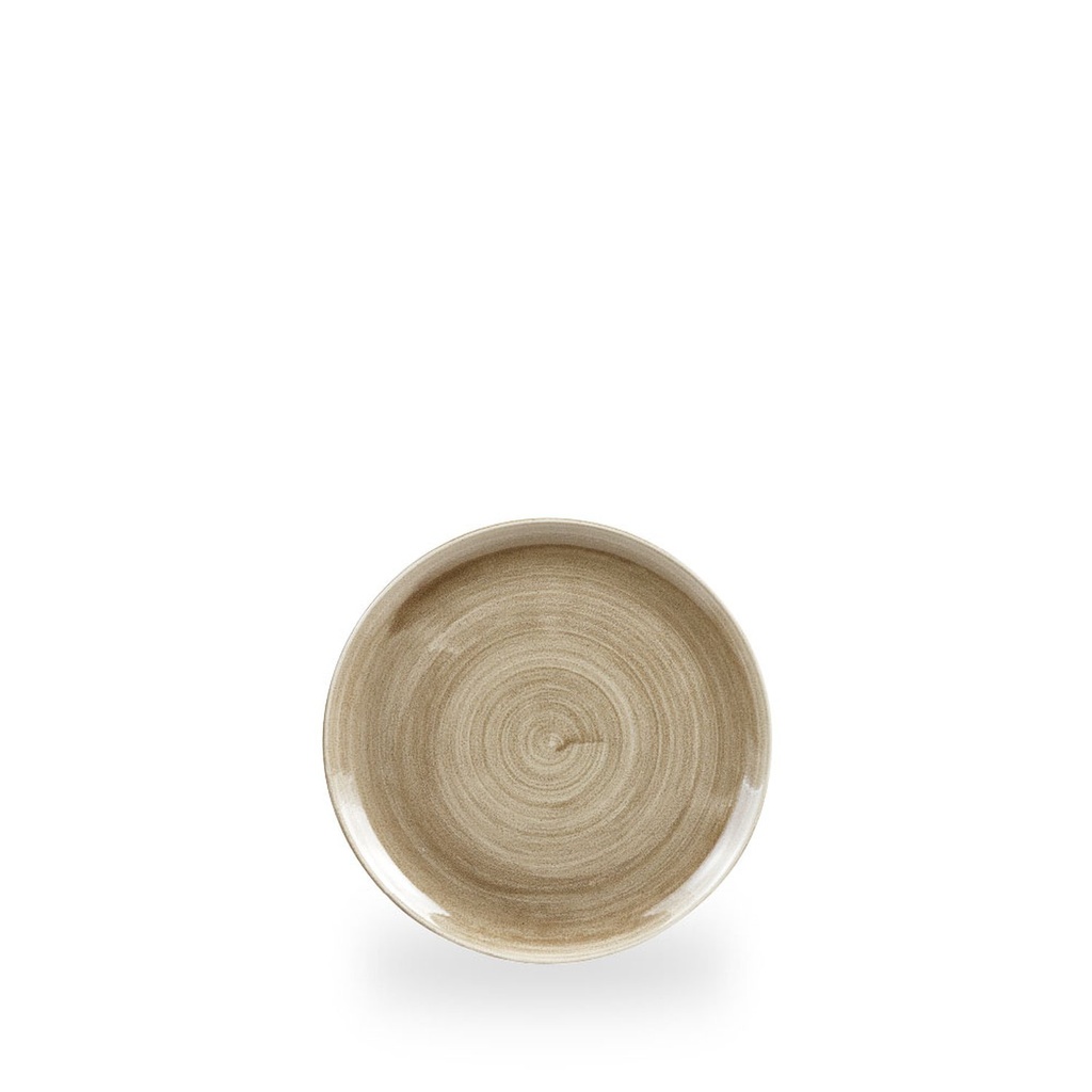 Bord coupe 16.5cm Stonecast Patina Antique Taupe Churchill