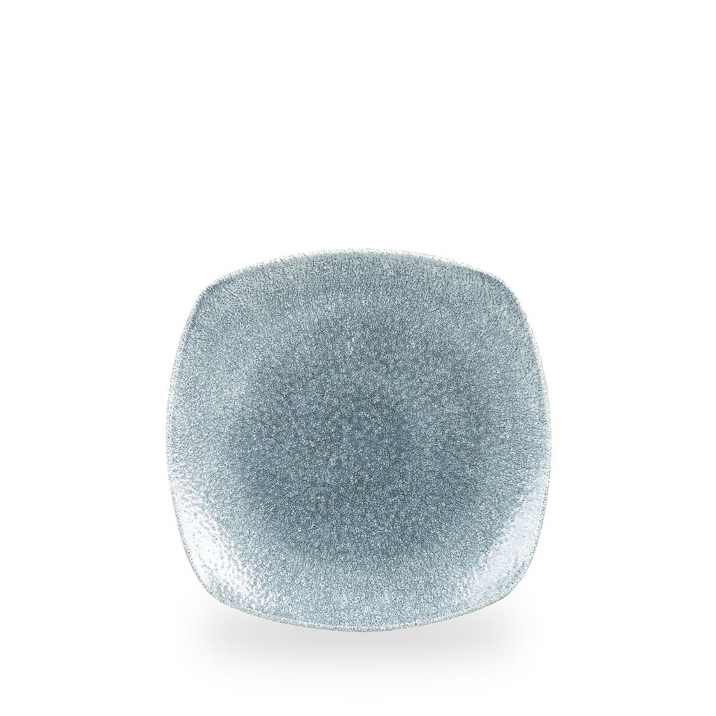 Bord plat 21.5cm x 21.5cm Studio Prints Raku Topaz Blue Churchill