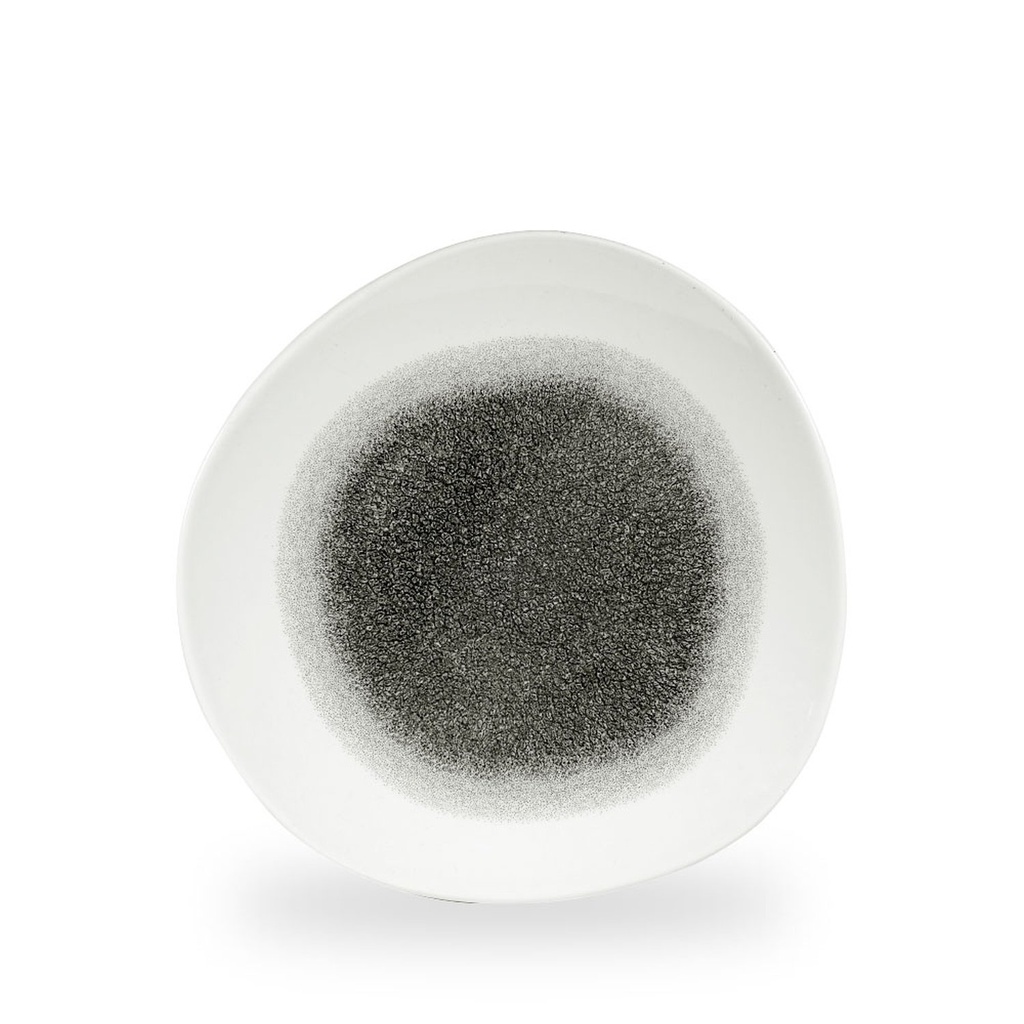 Bord plat 26.4cm Studio Prints Raku Quartz Black Churchill