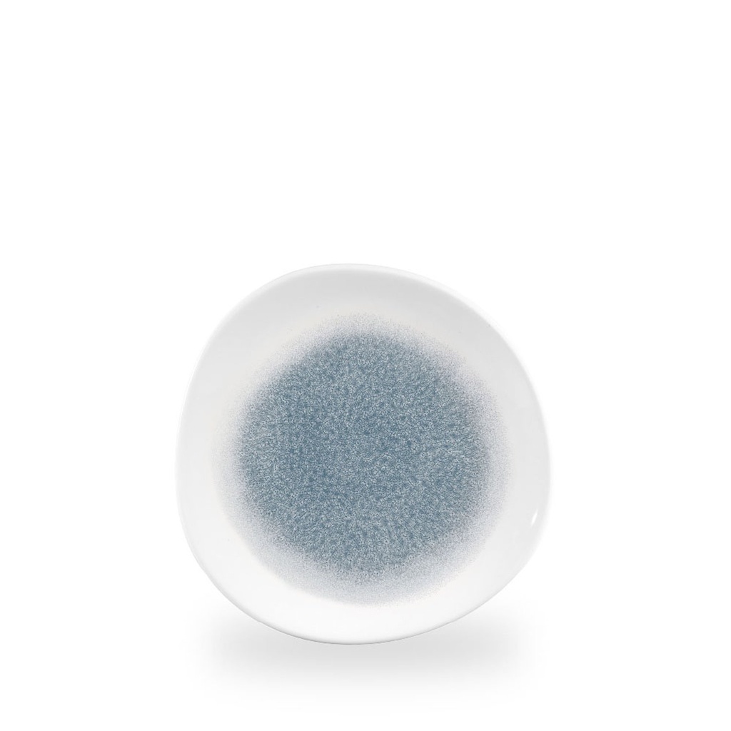Bord plat 21.0cm Raku topaz blue Churchill