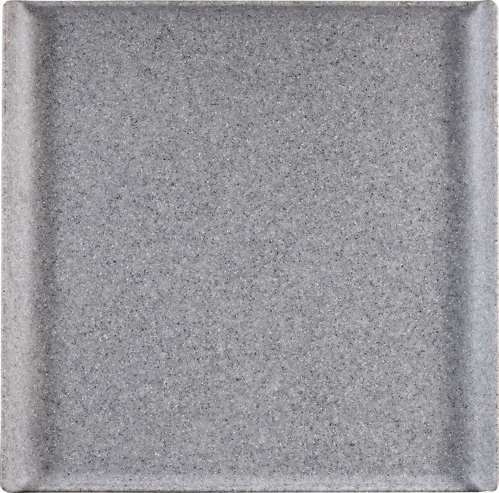 Schaal vierkant 30.3cm x 30.3cm Melamine Trays Granite Plastic Churchill