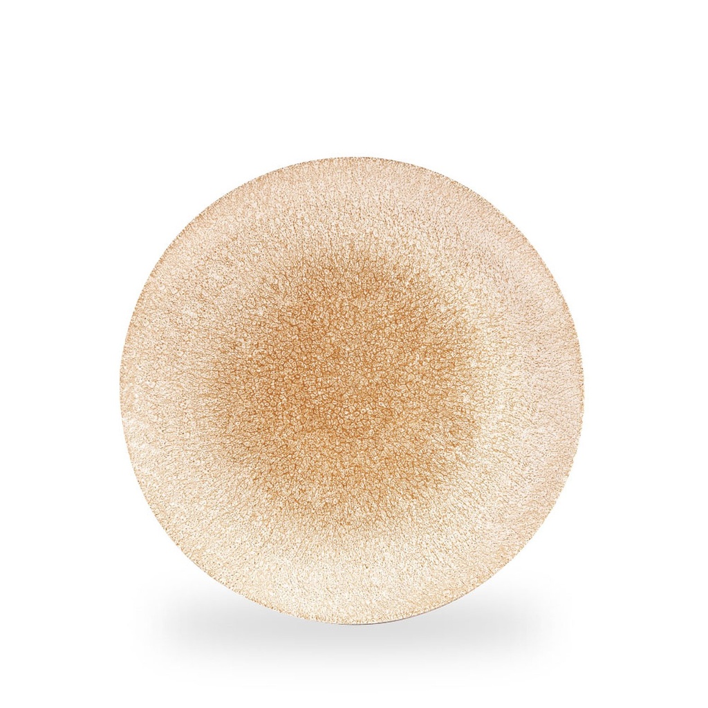 Bord coupe 26.0cm Raku garnet orange Churchill