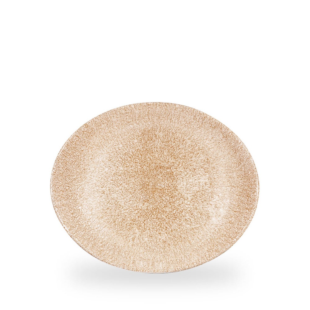 Bord coupe 27.0cm x 22.9cm Studio Prints Raku Garnet Orange Churchill