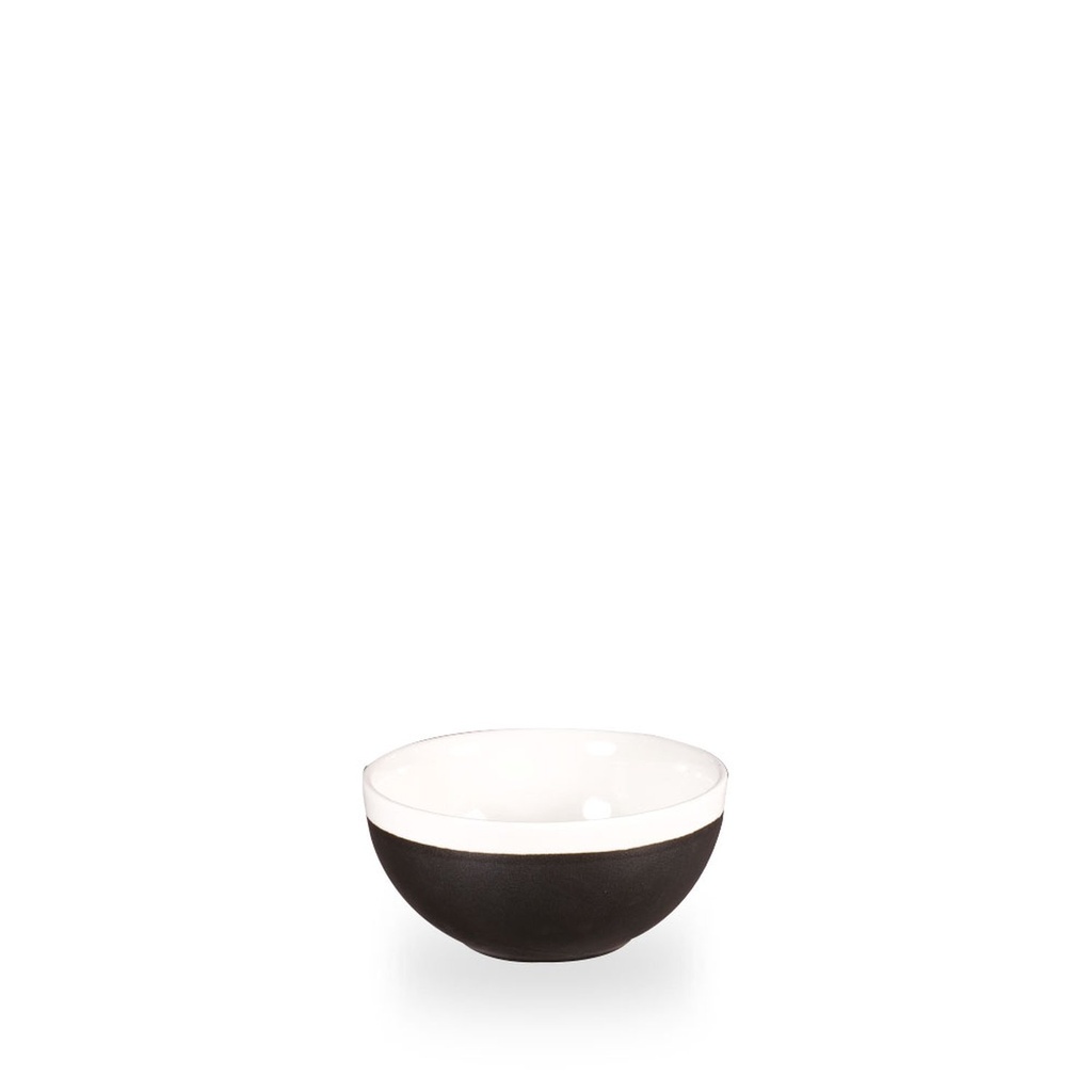 Kom 13.2cm h 6.3cm 47.0cl Monochrome Onyx Black Churchill