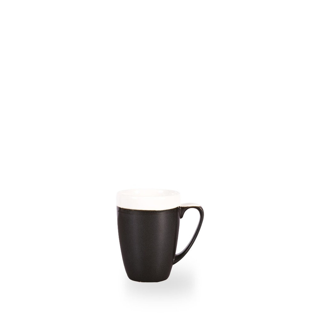 Oorbeker 8.0cm h 11.0cm 34.0cl Monochrome Onyx Black Churchill