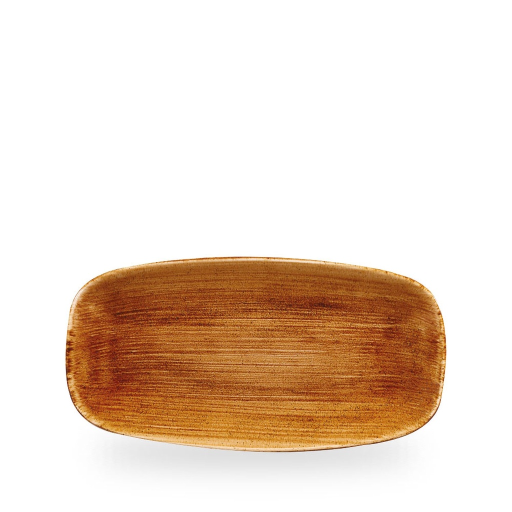 Schaal rechthoek 29.8cm x 15.3cm Stonecast patina vintage copper Churchill