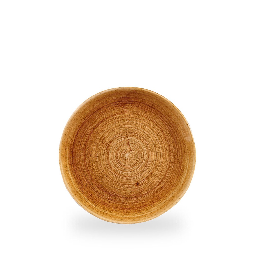 Bord coupe 21.7cm Stonecast Patina Vintage Copper Churchill