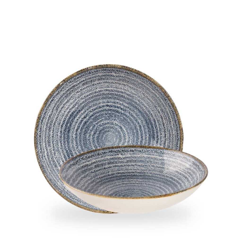 Bord coupe diep 24.8cm 113.6cl Studio Prints Slate Blue Churchill
