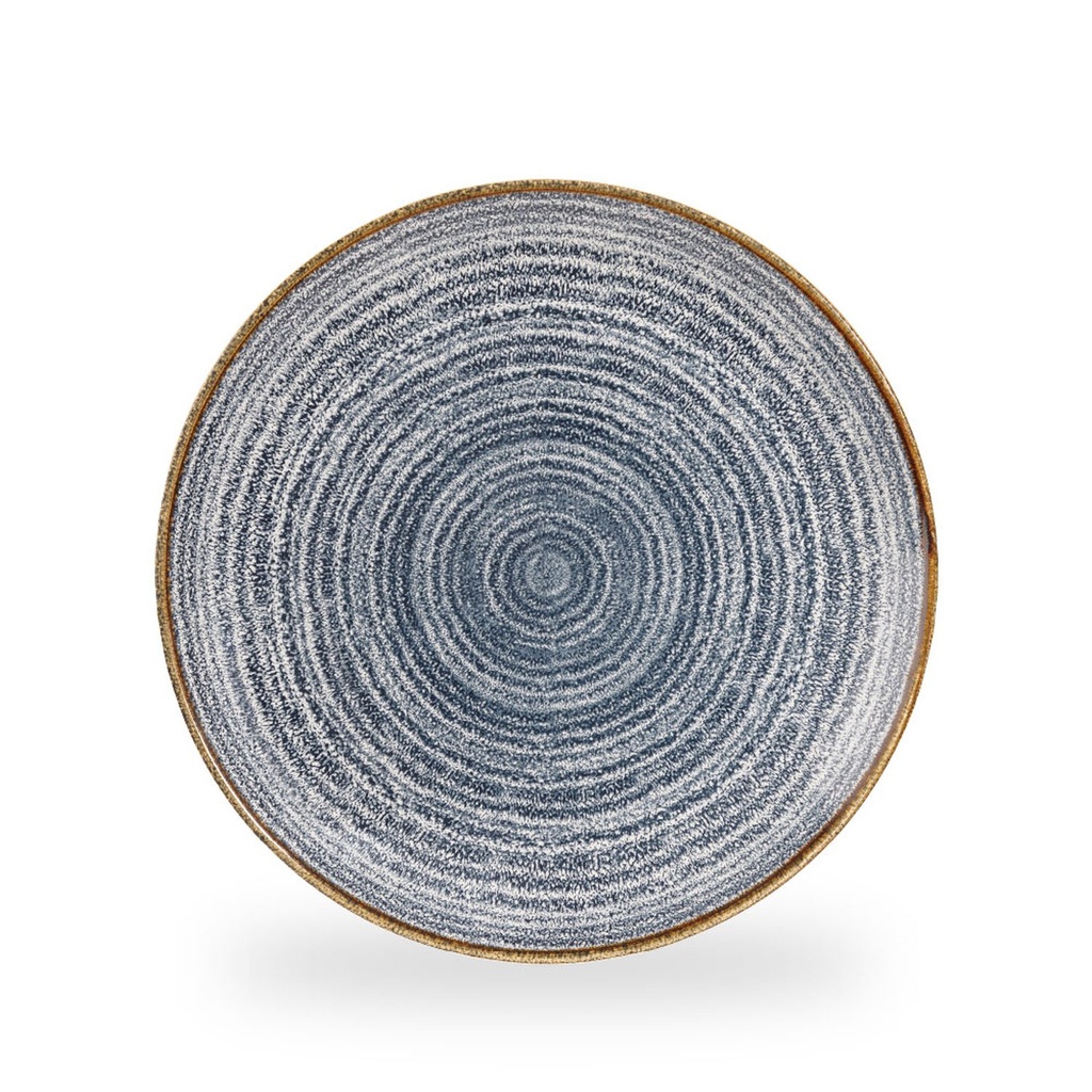 Bord coupe 28.8cm Studio Prints Homespun Slate Blue Churchill