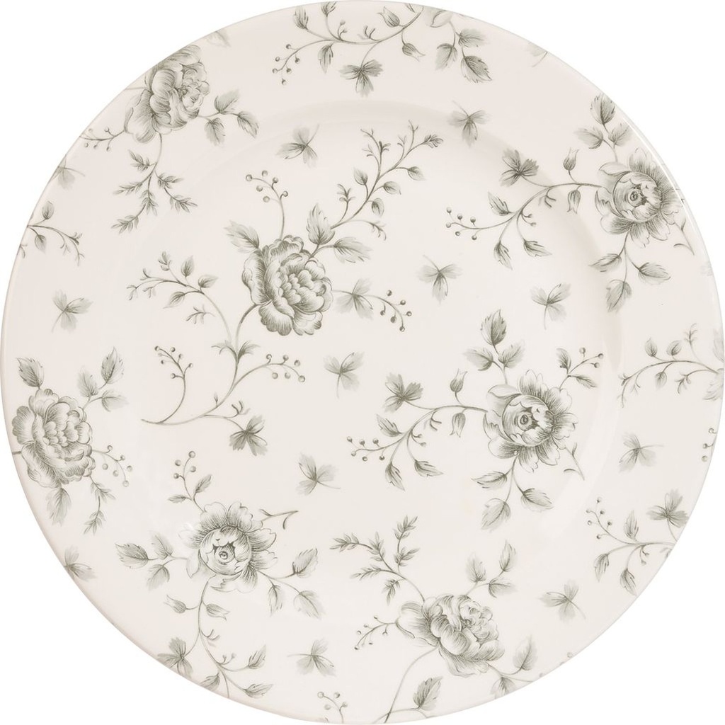 Bord plat 27.6cm Rose Chintz Grey Churchill