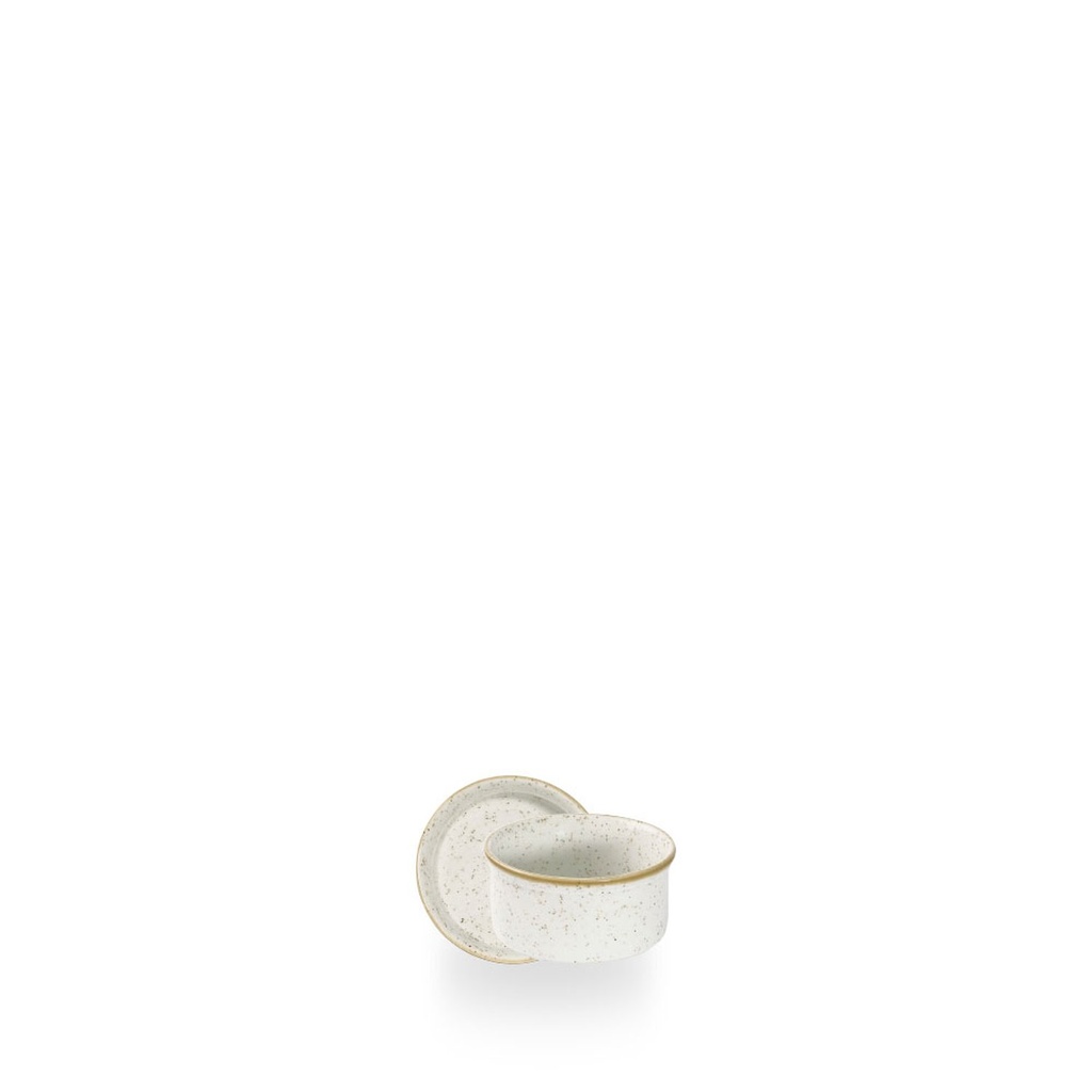 Dipper/tipje 7.0cm 9.0cl Stonecast barley white Churchill