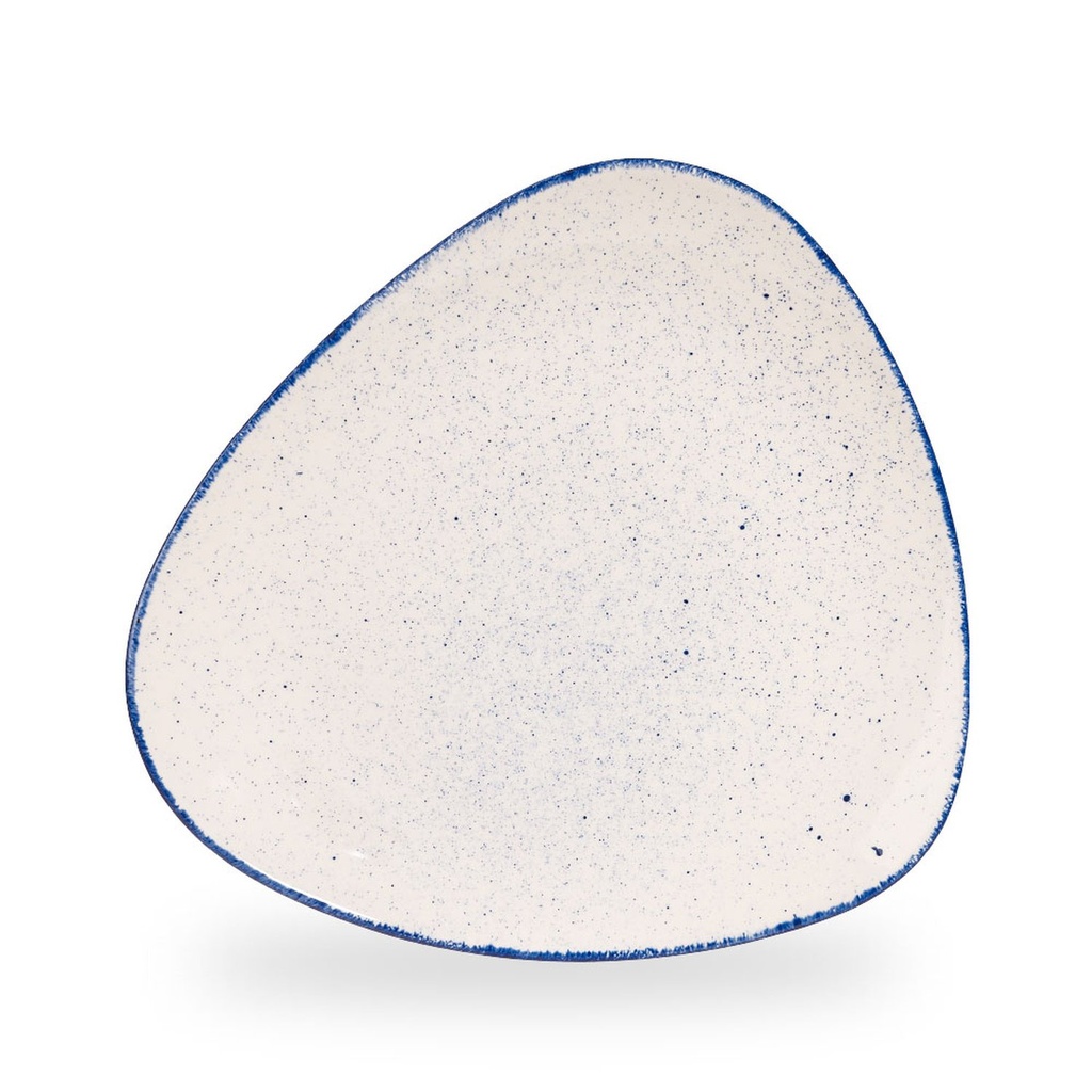 Bord plat 31.1cm Stonecast Hints Indigo Churchill