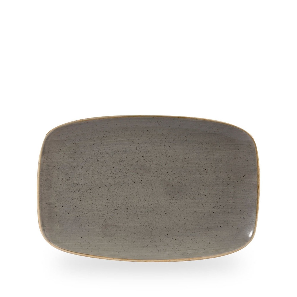 Schaal rechthoek 30.0cm x 19.9cm Stonecast grey Churchill