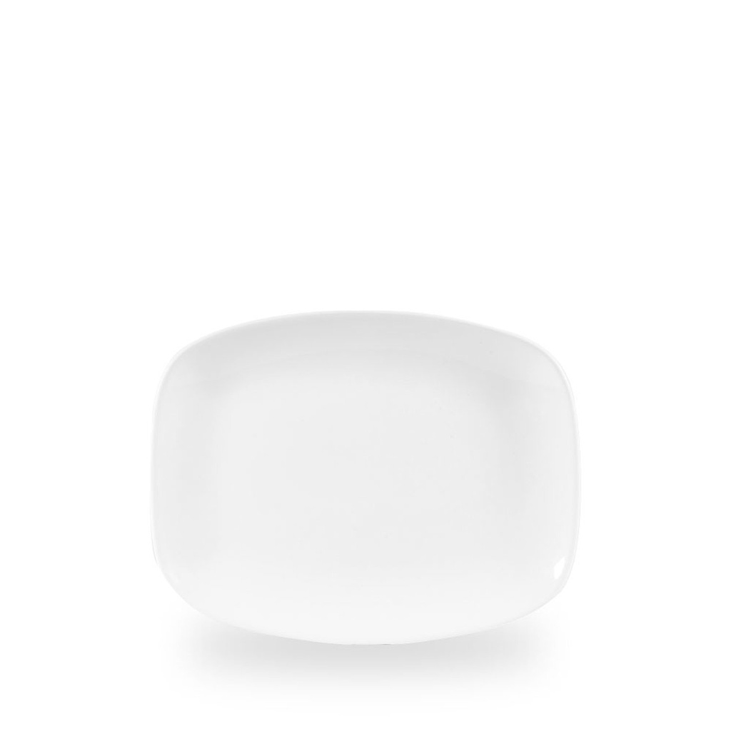 Schaal rechthoek 23.7cm x 15.7cm X Squared White Churchill