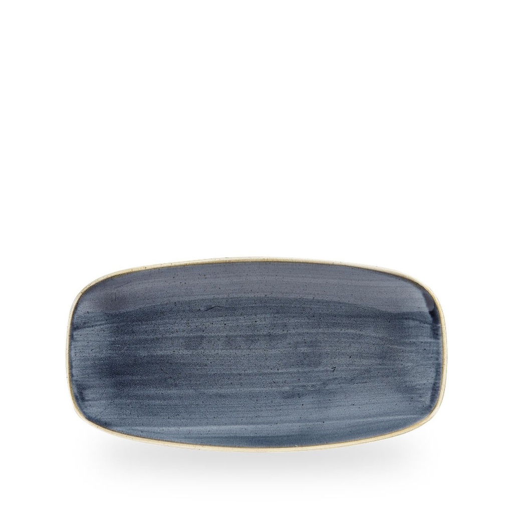Schaal rechthoek 29.8cm x 15.3cm Stonecast Blueberry Churchill