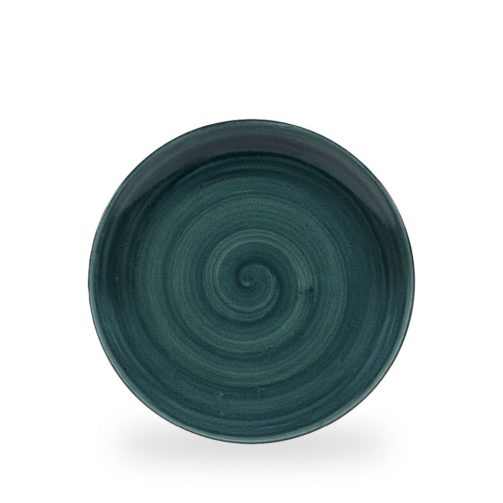 Bord coupe 26.0cm Stonecast Patina Rustic Teal Churchill