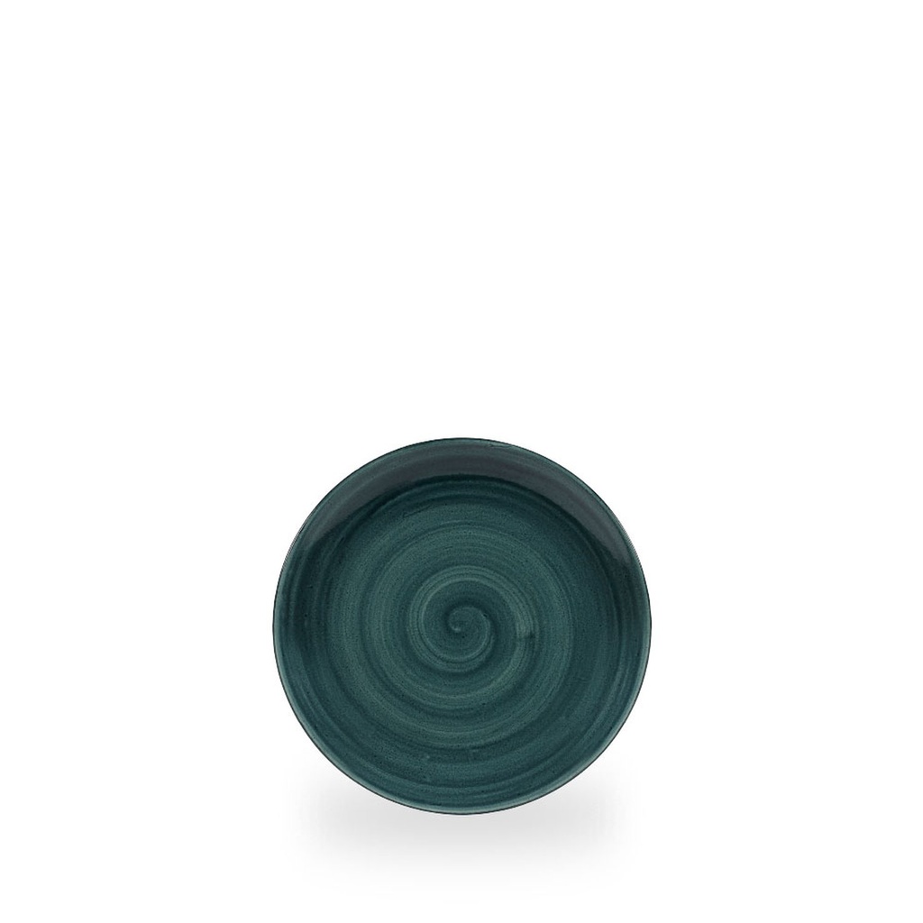 Bord coupe 16.5cm Stonecast Patina Rustic Teal Churchill