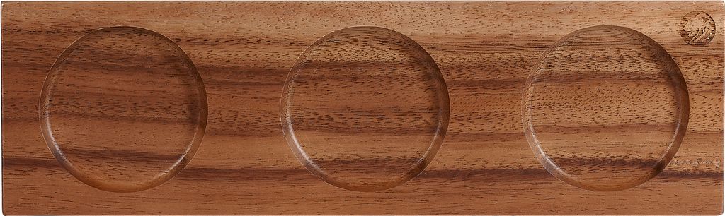 Schaal rechthoek 30.0cm x 9.0cm Rustic acacia Wood Churchill