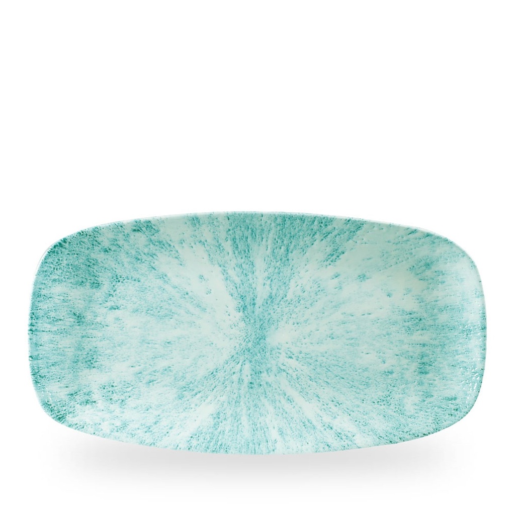 Schaal rechthoek 35.5cm x 18.9cm Studio Prints Stone Aquamarine Churchill