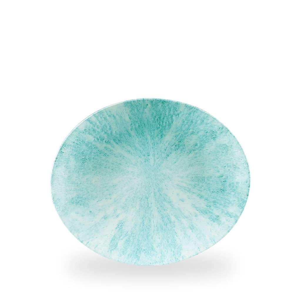 Bord coupe 27.0cm x 22.9cm Studio prints Stone aquamarine Churchill