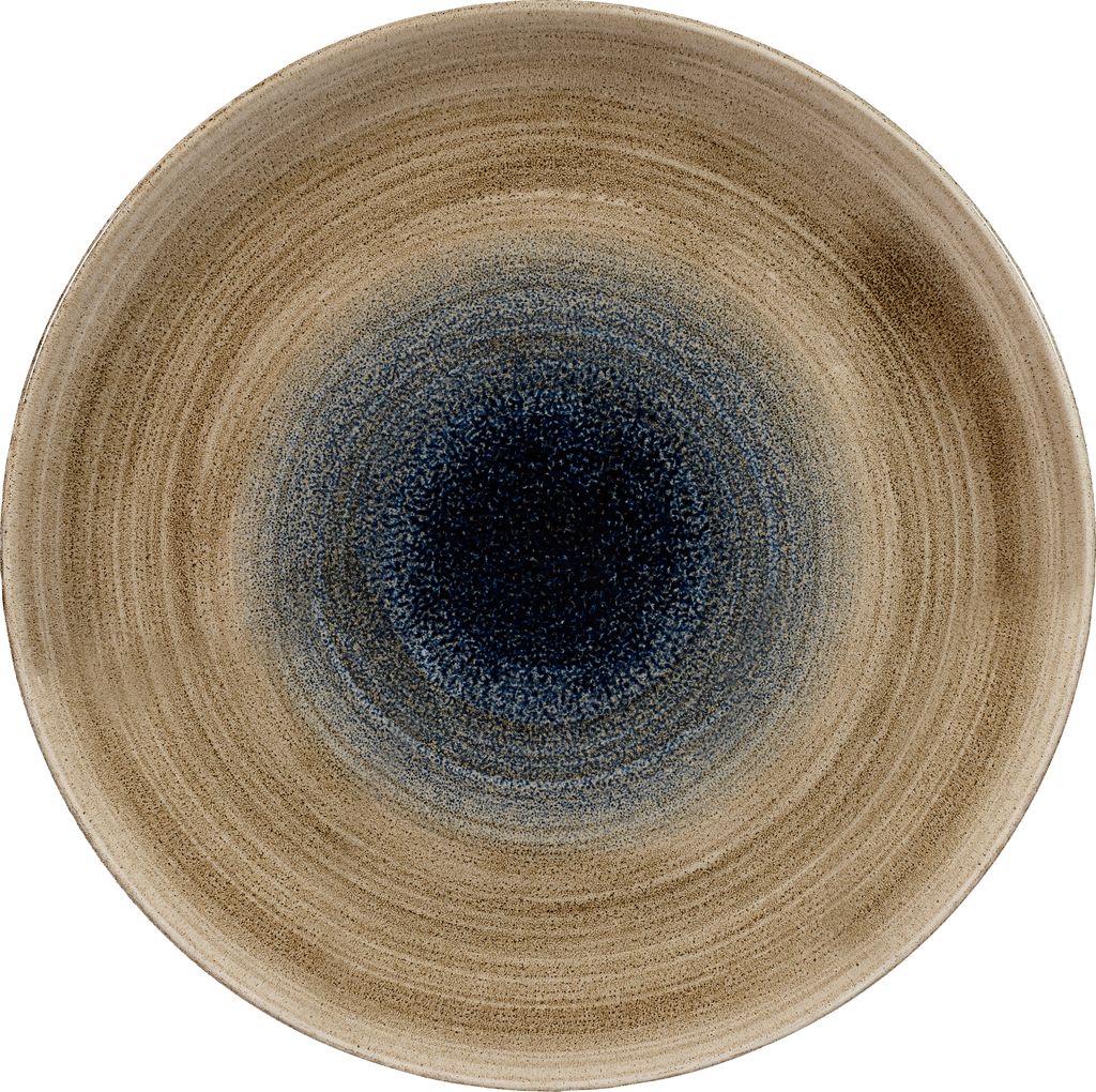 Bord coupe 28.8cm Stonecast Aqueous Bayou Churchill
